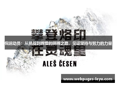 倪运动员:从挑战到辉煌的拼搏之路,见证坚持与努力的力量
